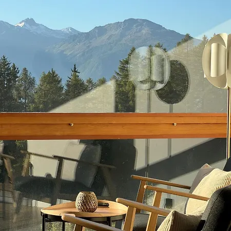 Spacieux De 4,5 Pieces Avec Vue Sur Les Alpes * 克莱恩 蒙塔纳